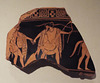 Fragment of a Red-Figure Volute Krater Attributed to the Berlin Painter in the Princeton University Art Museum, April 2017