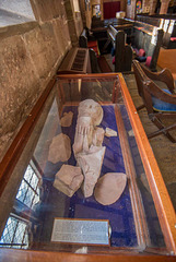 14 th century effigy, Shotwick church.