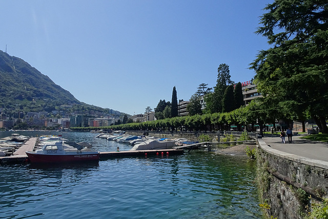 Boats At Lugano