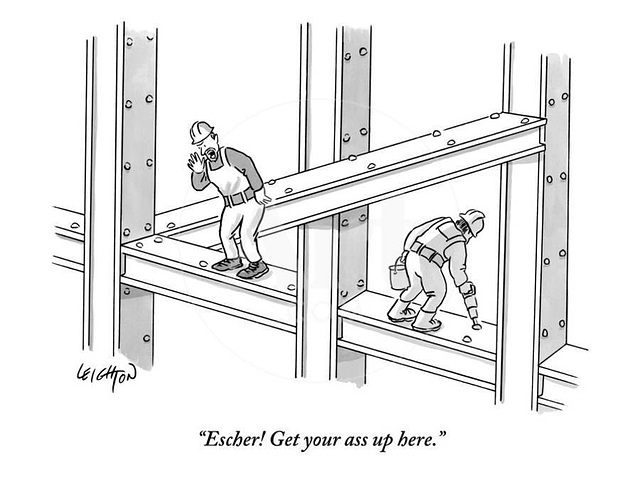 O&S (meme) - Escher was 'ere