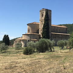 Abbey of Sant'Antimo.