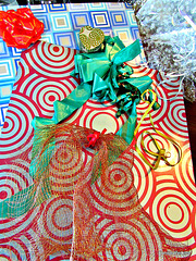 Ribbons, Bows, and Wrappings.