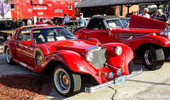 20150117 155028 - Red Spartan and Vintage Mercedes