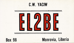 QSL EL2BE (1969) f