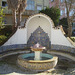 Fountain in the garden of Roque Gameiro House.