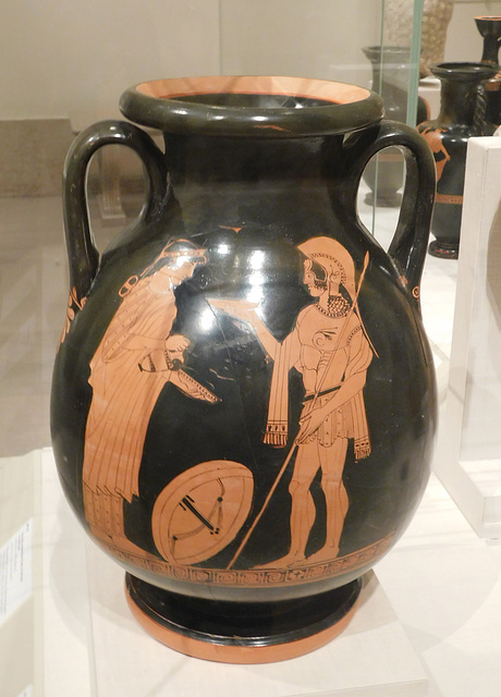 Terracotta Pelike Attributed to the Altamura Painter in the Metropolitan Museum of Art, September 2018