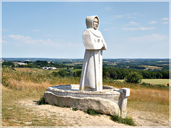 La vallée des Saints à Carnoet en Bretagne (22)