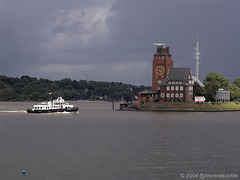 Lotsenboot Lotse 1 vor dem Lotsenhöft, Hafen Hamburg (2004)