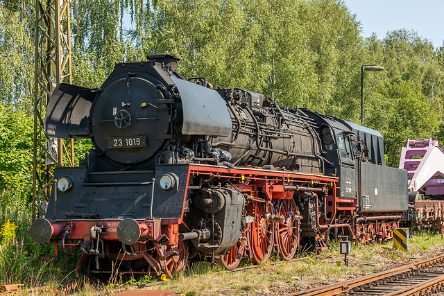 04 - "23 1019" im Sächsischen Eisenbahnmuseum Chemnitz Hilbersdorf