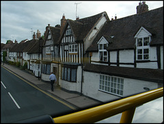 half timbered street