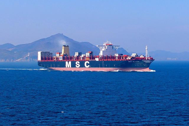 MSC OLIVER sailing from  Busan