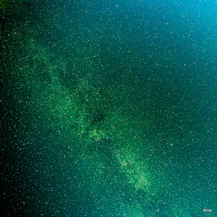 Twinkle twinkle...the Milky Way galaxy - first time I have noticed it in our late evening, still light, summer skies.