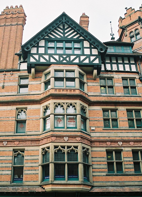 Detail of Commercial Building Designed By Watson Fothergill,  King Street, Nottingham