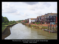 River Arun from Arundel bridge 26 8 2005 4web
