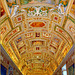 Ceiling from the Gallery of the 'Geographical Maps', Vatican Museum, Roma...