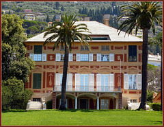 Genova : Villa Grimaldi Fassio ai Parchi di Nervi -