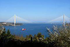 Bosphorus and Black Sea seen from Istanbul