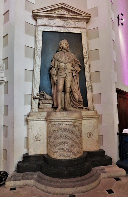 christ church spitalfields london   (19)tomb by flaxman to sir robert ladbroke +1794