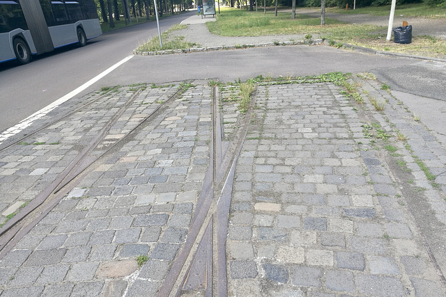 Leipzig 2019 – Old tracks on the Friedhofsweg