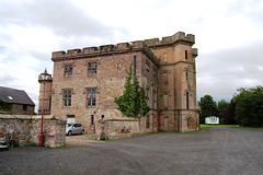 Entrance Front, Barmoor Castle, Northumberland