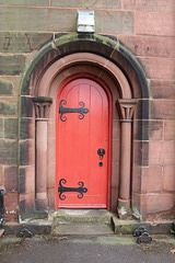 North door, St Anne's Church, Aigburth, Liverpool