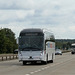Ambassador Travel (National Express contractor) 214 (BV19 XRA) on the A11 at Barton Mills - 3 Jul 2020 (P1070065)