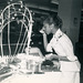 Gloria and Her Wedding Desk, 1951