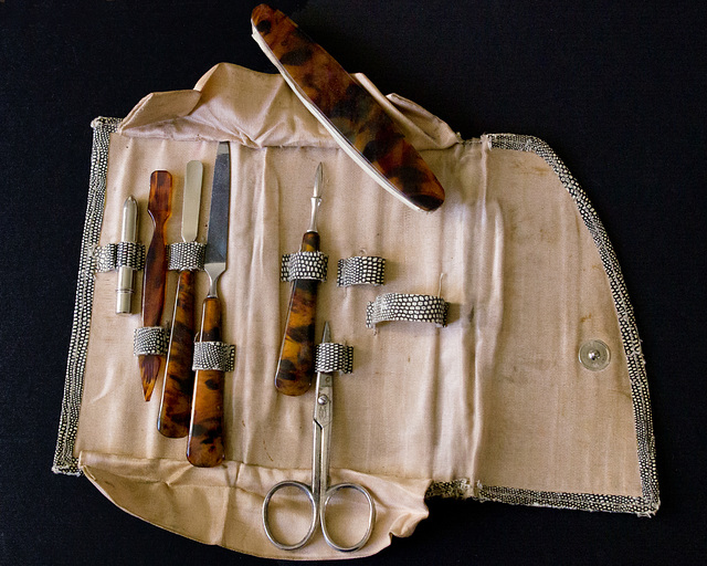 Manicure set, early 20th century