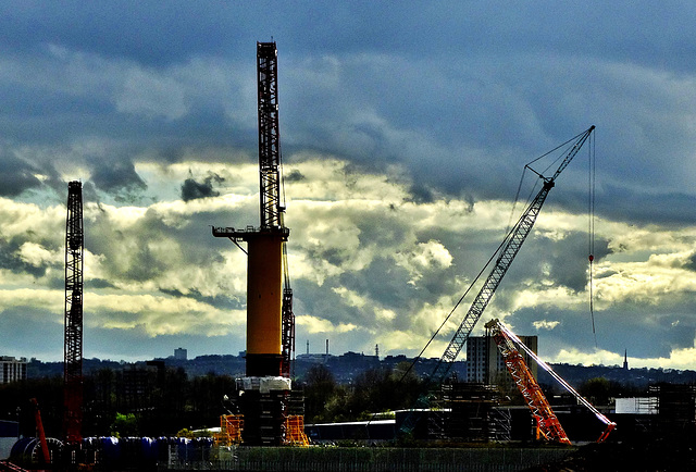 Cranes and Industry return to the Tyne