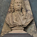 christ church spitalfields london   (22)bust on tomb of edward peck +1736 by thomas dunn