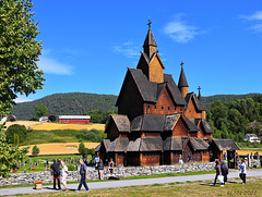 Touristenmagnet Stabkirche Heddal