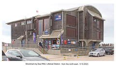 Shoreham-by-Sea RNLI Lifeboat Station - from the north east - 5 10 2023