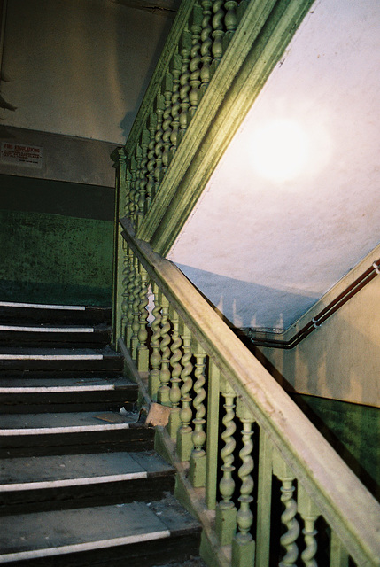 Staircase at No.41 Pilcher Gate, Nottingham
