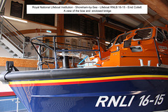 RNLB 16-15 bow and enclosed bridge Shoreham 5 10 2023
