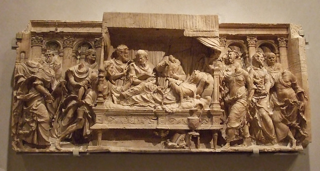 The Dormition of the Virgin by Jacques I Juliot in the Metropolitan Museum of Art, January 2011
