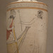 Detail of a Terracotta Lekythos Attributed to the Sabouoff Painter in the Metropolitan Museum of Art, February 2012