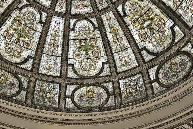 GAR Memorial Dome – Chicago Cultural Center, East Randolph Street, Chicago, Illinois, United States