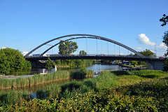 Karl-Nägele-Brücke über den Neckar in Heilbronn