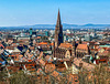 2022 Freiburg, Münster, Blick vom Schlossberg