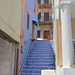 Blue Stairway in Symi-town