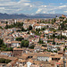 Alcazaba - Blick vom "Torre de las Armas" über die Stadt