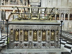 st mary's church, warwick,tomb with effigy of richard beauchamp, earl of warwick, +1439