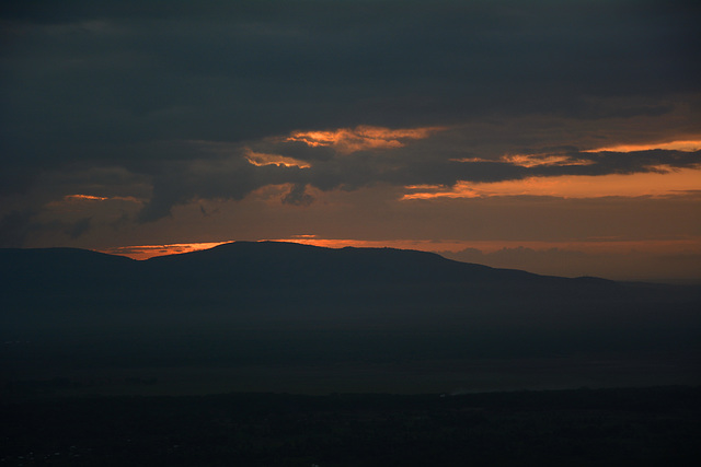 Dawn over the Great African Rift