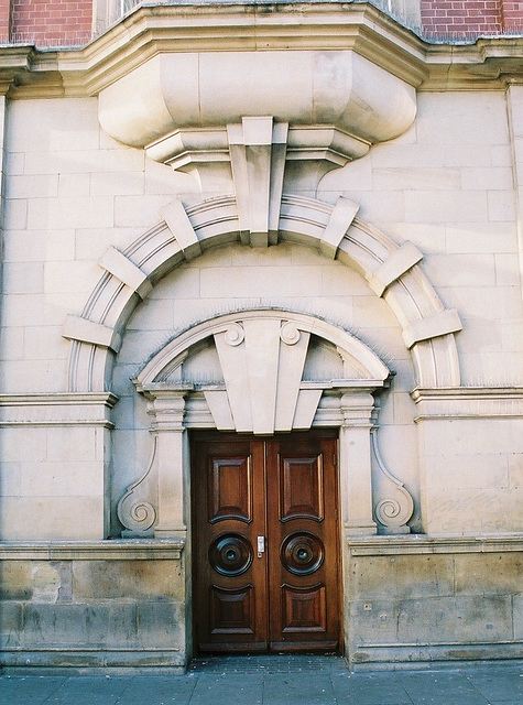 Doorcase, Tower of Former Victoria Station, Milton Street,  Nottingham