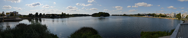 Хмельницкий, Панорама реки Южный Буг