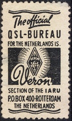 VERON QSL stamp 1