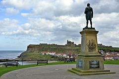 Statue of Captain James Cook RN, Whitby, North Yorkshire