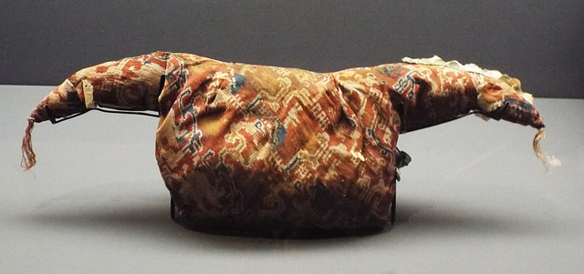 Pillow in the Shape of a Twin-Headed Bird in the Metropolitan Museum of Art, July 2017