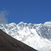Khumbu, Everest Peeking from behind the Ridge of Nuptse
