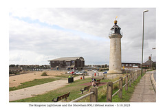 Kingston Lighthouse & Shoreham-by-Sea Lifeboat Station Sussex, 5 10 2023
